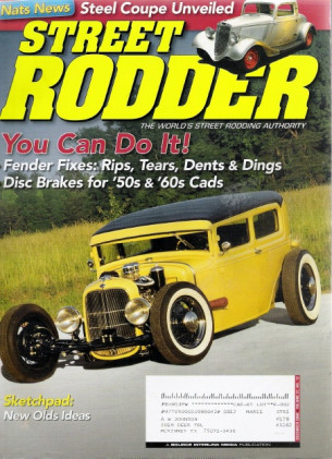 STREET RODDER 2008 DEC - EFI TECH, VEGA STEERING TO RACK AND PINION